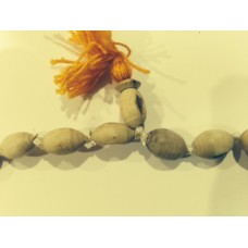 Medium Mridanga Shaped Tulsi Chanting Beads Medium Mridanga Shaped Tulsi Chanting Beads